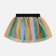 Printed Mesh Skirt Multicolored 