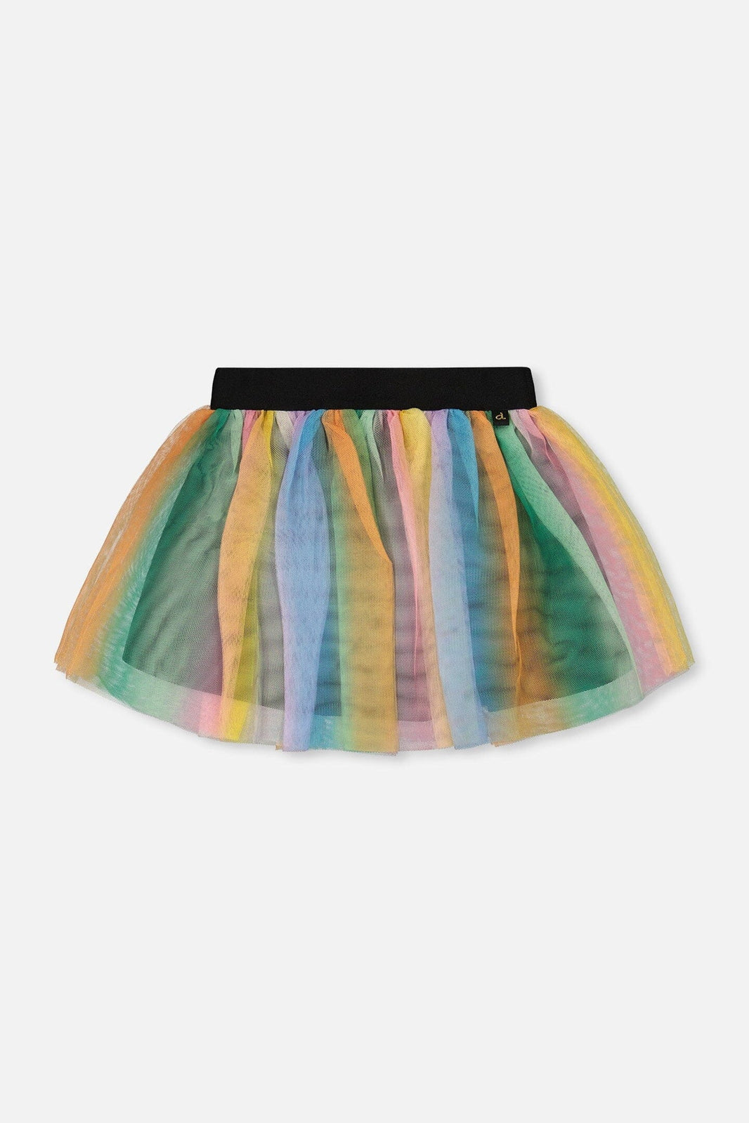 Printed Mesh Skirt Multicolored 