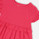 Robe en coton côtelé rose 