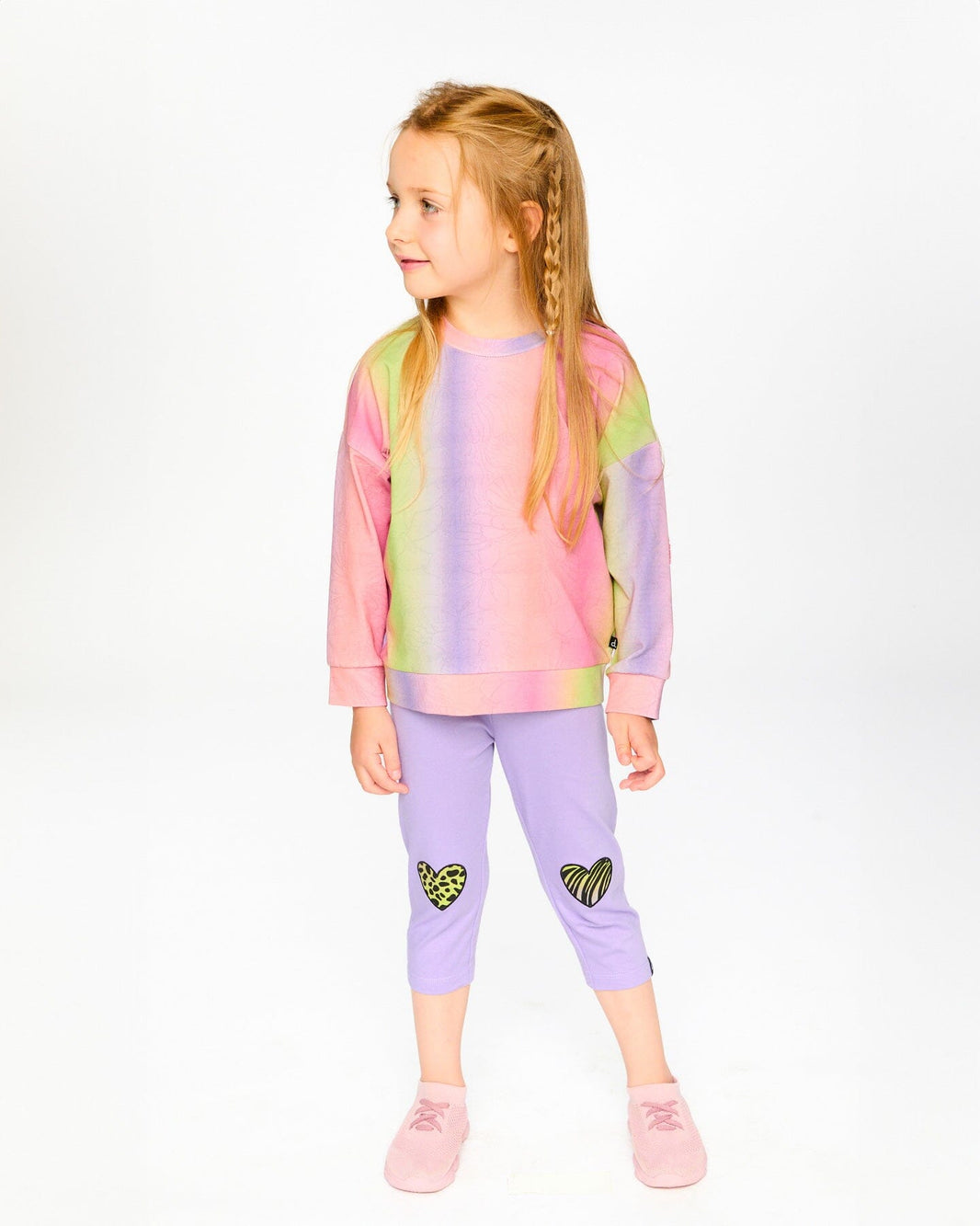 Organic Cotton Jersey Long Sleeve T-Shirt Multicolor 