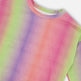 T-shirt à manches longues en jersey de coton biologique multicolore 