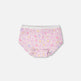 Organic Cotton Boyshort Panty Purple Animal Print 