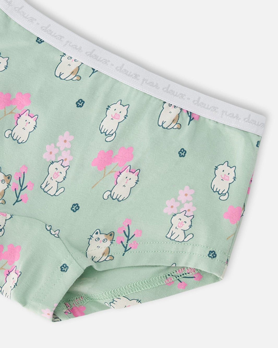 Boyshort Panties (Pack Of 3) Printed Organic Cotton 
