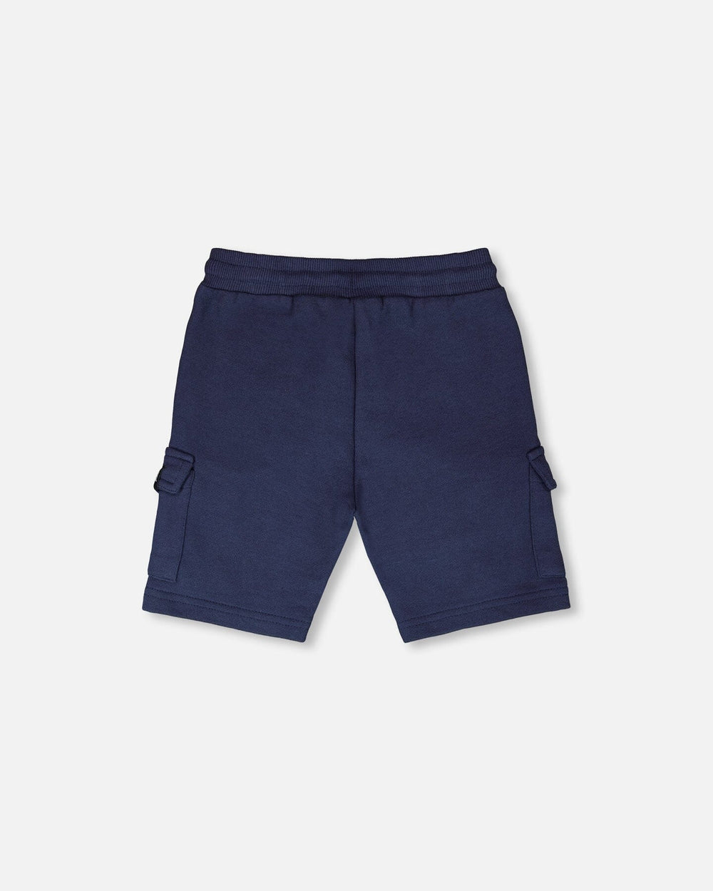 Shorts en molleton bleu 