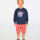 Shorts French Terry Brique 