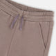 Pantalon de survêtement en terry français avec poche cargo taupe 