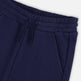 Pantalon de survêtement en terry français avec poche cargo bleu foncé 
