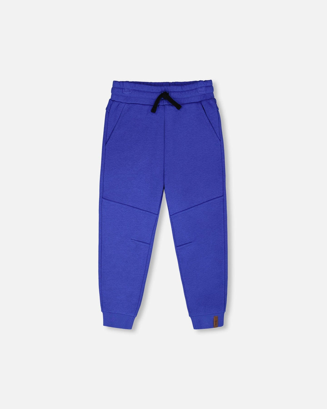 French Terry Sweatpants With Cross Seams Royal Blue 