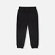 Pantalon de survêtement en terry français avec coutures croisées noir 