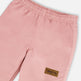 Pantalon de bain en polyester recyclé rose clair 