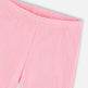 Leggings en jersey froncé rose 