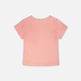 T-shirt en jersey froissé Rose pêche pâle 