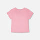 T-shirt en jersey froncé rose 