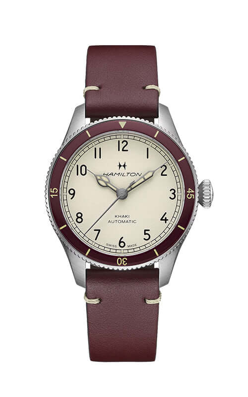 Hamilton Khaki Aviation Pilot Pioneer 38mm Automatic Watch H76265810 - EX-STOCK Canada