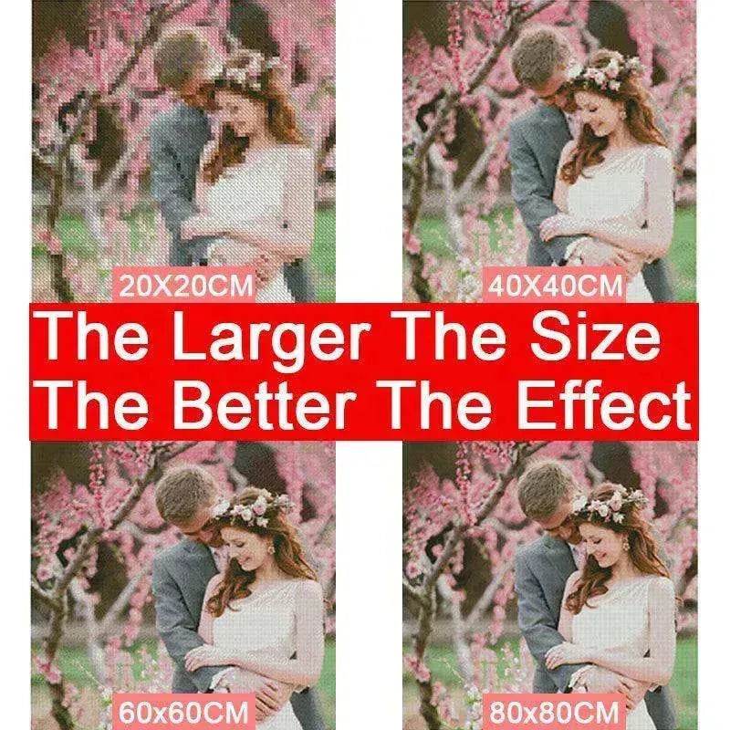 HD Canvas Diamond Painting Square Cross Stitch - EX-STOCK Canada