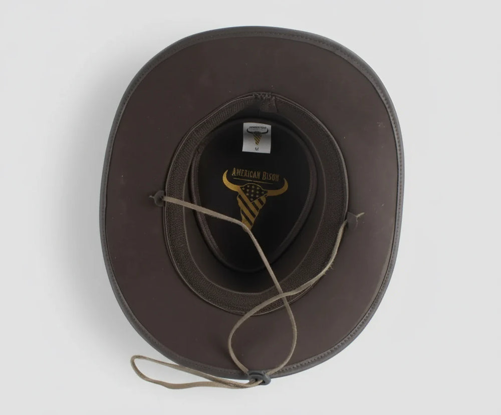 Sombrero Vaquero Moldeable con Corte de Bala de 12 Calibre y AdornosEX-STOCK Canada 