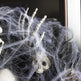 Halloween Black Mesh Skull Garland Party Layout Props - EX-STOCK Canada