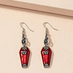 Halloween Earrings Ins Style Red Bat Spider Retro Earrings Jewelry - EX-STOCK Canada