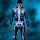 Halloween Long Sleeve Tights See-through Skeleton 3D Printed One-piece - EX-STOCK Canada