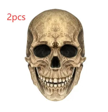 Halloween Movable Mouth Skull Mask Helmet Mouth Movable Skull Full Head Skull Mask - EX-STOCK Canada