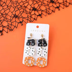 Halloween Polymer Clay Acrylic Paint Earrings - EX-STOCK Canada