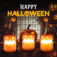 Halloween Pumpkin Lamp Foldable Portable Small Night Lamp - EX-STOCK Canada