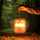 Halloween Pumpkin Lamp Foldable Portable Small Night Lamp - EX-STOCK Canada