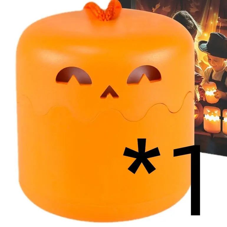 Halloween Pumpkin Lamp Foldable Portable Small Night Lamp - EX-STOCK Canada