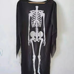Halloween Skeleton Makeup Ball Costume Clothing - EX-STOCK Canada