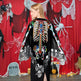 Halloween Skeleton Poncho, Lace Skeleton Halloween Costume Poncho Day Of The Dead Colorful Poncho For Women, 59 Inchx59 Inch-Cannot Be Listed On Amazon Platform - EX-STOCK Canada