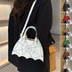 Halloween Spider Web Saddle Bags Fashion Personality Crossbody Shoulder Bag With Handle Women's Handbags - EX-STOCK Canada