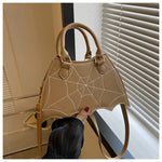 Halloween Spider Web Saddle Bags Fashion Personality Crossbody Shoulder Bag With Handle Women's Handbags - EX-STOCK Canada