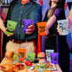 Halloween cups A Pack Of 8 Halloween Plastic Cups With Patterns. - EX-STOCK Canada