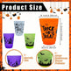 Halloween cups A Pack Of 8 Halloween Plastic Cups With Patterns. - EX-STOCK Canada