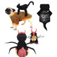 Halloween funny pet clothes - EX-STOCK Canada