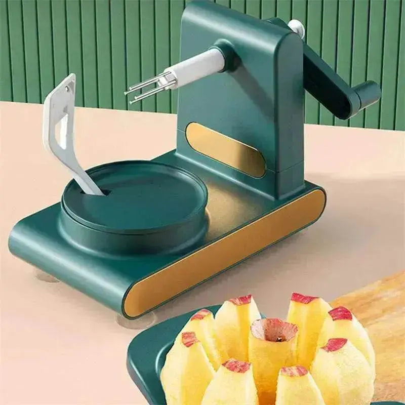 Hand Cranked Multifunctional Peeler Machine & Cutter & Slicer Tool - EX-STOCK Canada