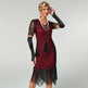 Handmade Embroidery Beads Sequin Tassel Fringed Dress - EX-STOCK Canada