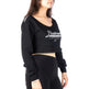 Sudadera Recortada con Cuello en V Headrush Angel WingsEX-STOCK Canada 