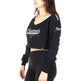 Sudadera Recortada con Cuello en V Headrush Angel WingsEX-STOCK Canada 
