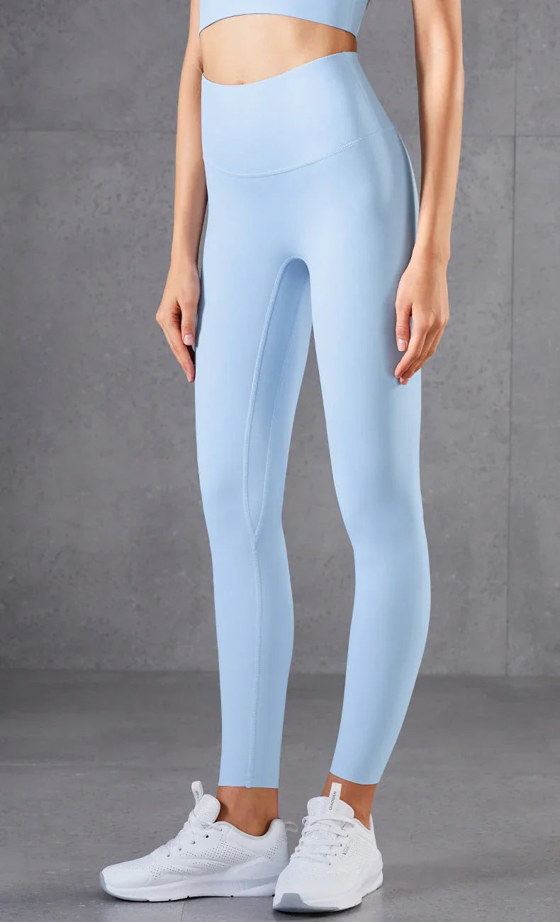 Pantalones de Fitness Ajustados de Cadera de Durazno con Alta ElasticidadEX-STOCK Canada 