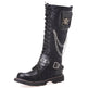 High Riding Boots Men's Frosted Locomotive Long Barrel Rock Punk EX-STOCK Canada 