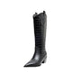 High Top Martin Boots All-match Lattice Riding Boots Women's Boots EX-STOCK Canada 