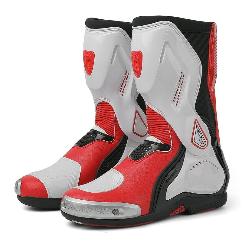 High-top All-round Protective Riding Shoes And Boots Non-slip Wear-resistant EX-STOCK Canada 