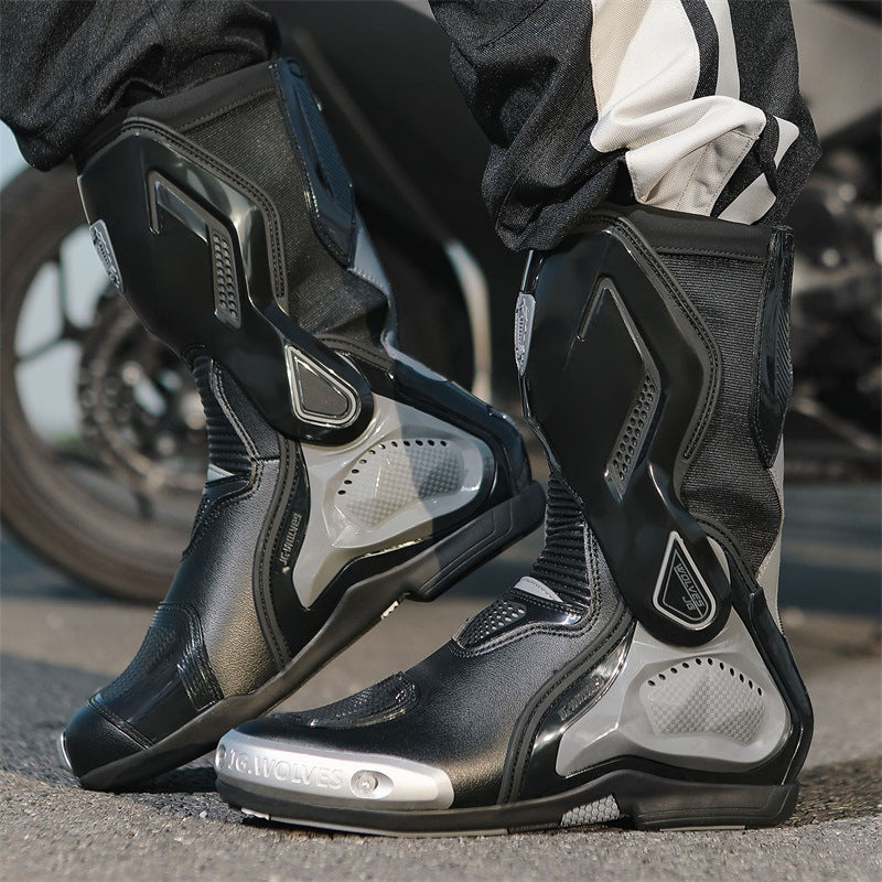 High-top All-round Protective Riding Shoes And Boots Non-slip Wear-resistant EX-STOCK Canada 