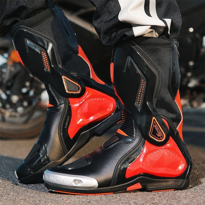 High-top All-round Protective Riding Shoes And Boots Non-slip Wear-resistant EX-STOCK Canada 