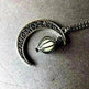 Hollow crescent Moon Luminous Pumpkin Necklace - EX-STOCK CANADA