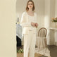 Homewear With Braces Cardigan French Style Three-piece Pajamas For Women - EX-STOCK Canada
