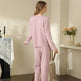 Homewear With Braces Cardigan French Style Three-piece Pajamas For Women - EX-STOCK Canada