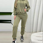 Hooded Women's Suit Sports Fashion Sweater EX-STOCK Canada 