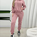 Hooded Women's Suit Sports Fashion Sweater EX-STOCK Canada 